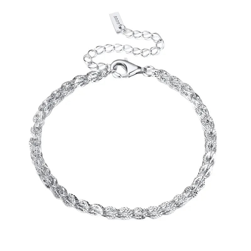 925 Sterling Silver Phoenix Tale Bracelet 3.5mm